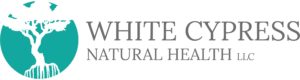 white cypress natural health logo